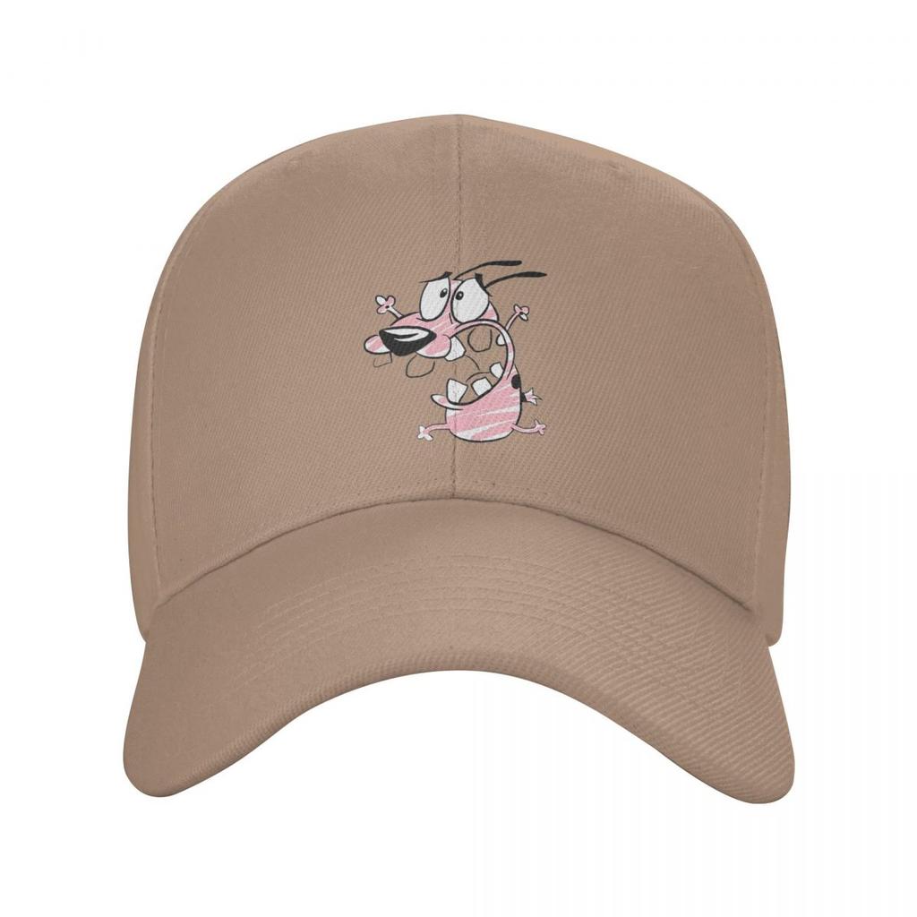 Cowardly Dog Courage Cartoon Baseball Caps Fashion Men Women Hats Adjustable Cap Hip Hop Baseball Hat Casquette