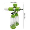 100ML Schaumsprüher für die Autowäsche mit zwei Behältern und 1/4 Zoll Schnellkupplung Tragbare Auto-Waschmaschine Verstellbares Reinigungsgerät für Zuhause