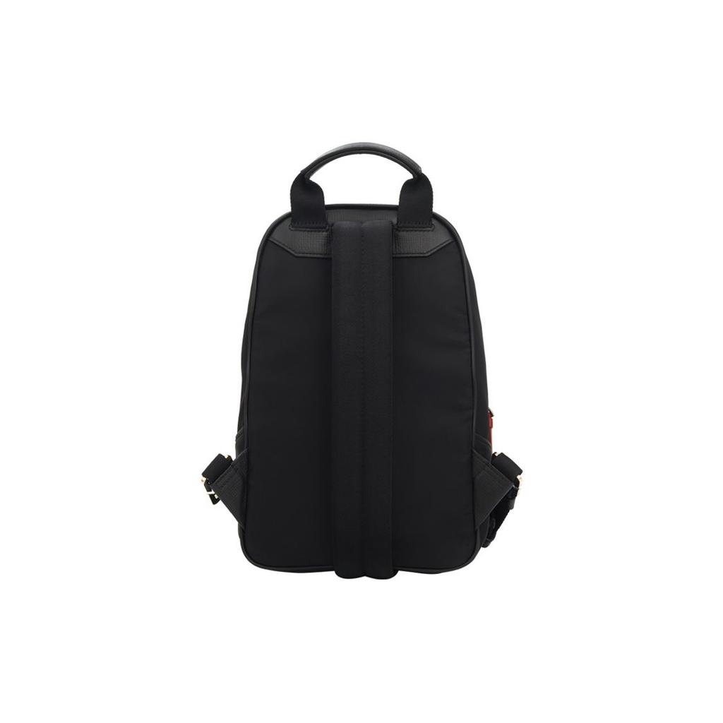 Bally Logo Pattern Nylon Tote Shoulder Bag Men Bags Black FUSTON-00