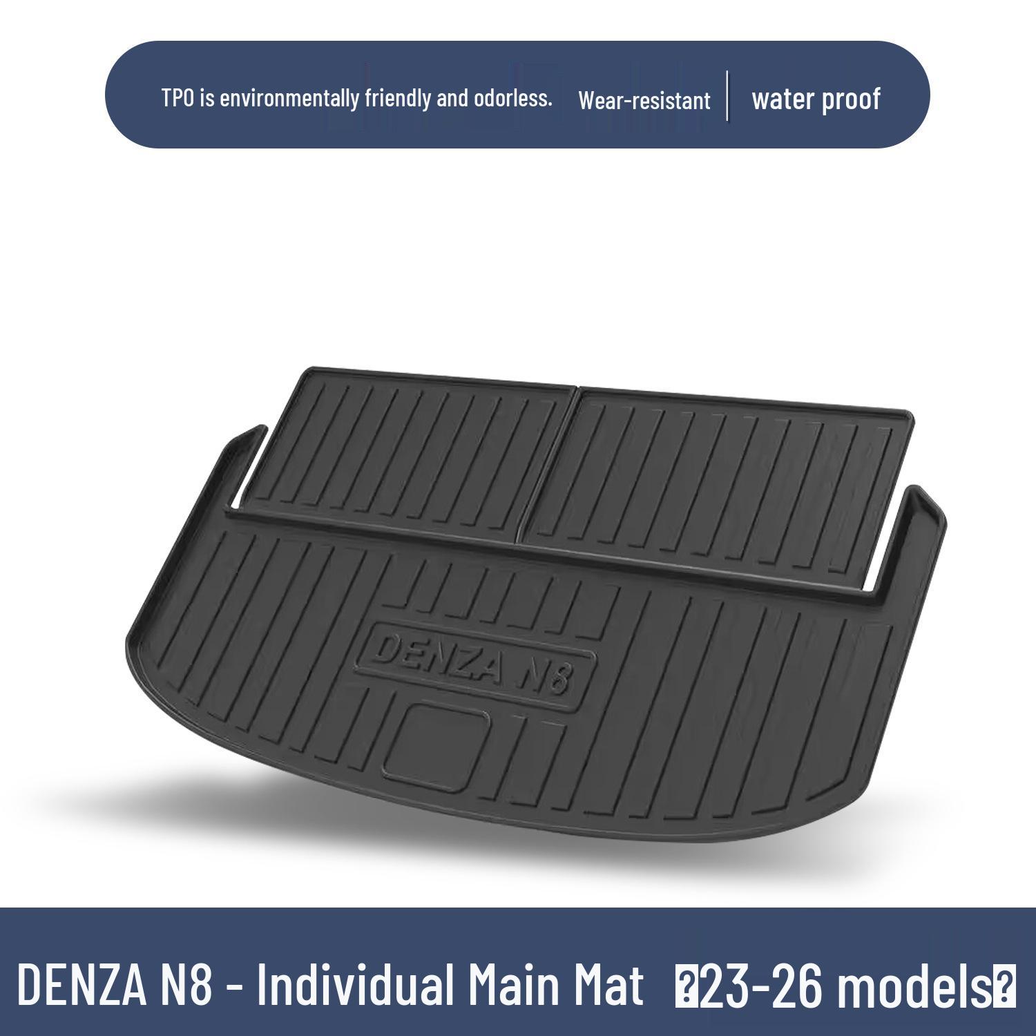 Denza N8 TPE Trunk Mat - Custom Interior Car Accessory 100*90