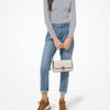 MICHAEL KORS shoulder bag Bradshaw simple silhouette, exquisite metal parts, retro old flower printed all over, cowhide, armpit bag, hand bag, small