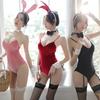 Sexy Bunny Girl Costume Babydoll Cosplay Lingerie Erotic Rabbit Girl Outfit Women Role Playing Underwear Bodysuit Clothes