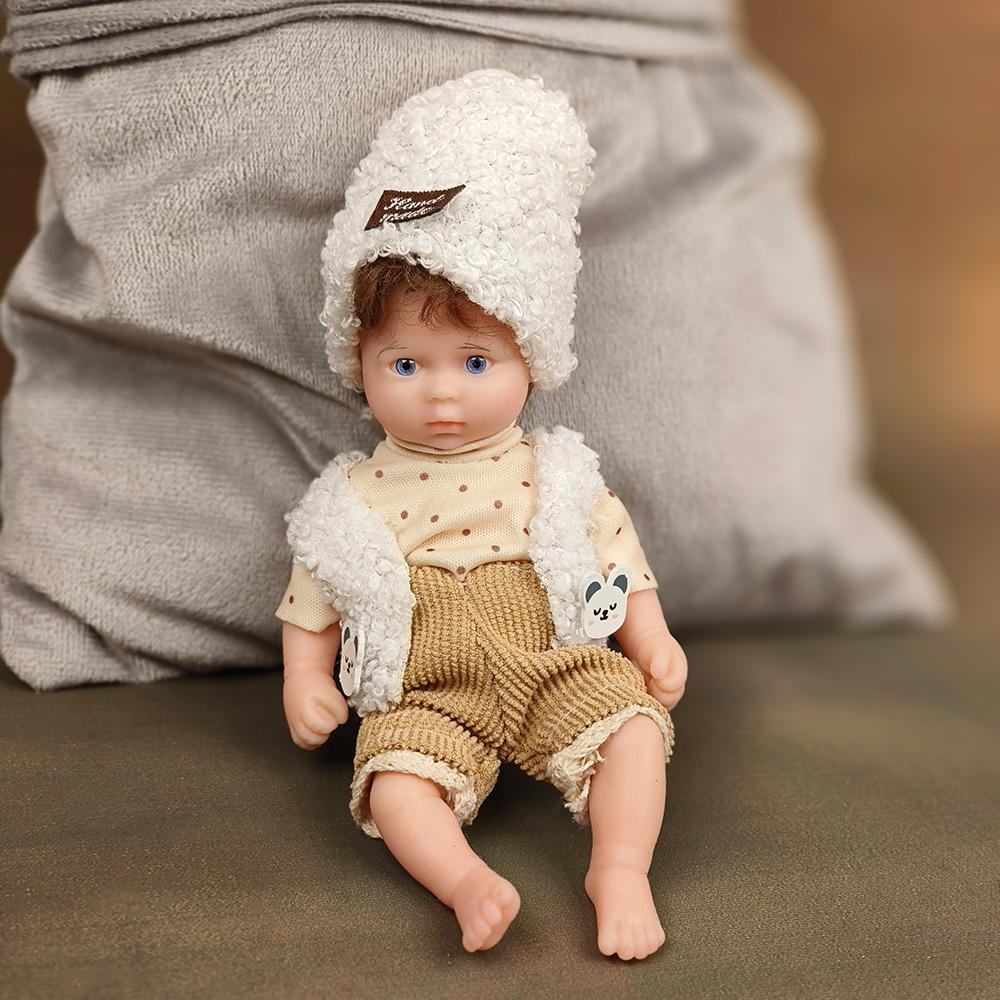 Micro Preemie Full Body Silicone Baby Doll Girl & Boy Lifelike Reborn Doll Surprice Children Anti-Stress