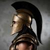 Wearable Bronze Spartan Helmet  King Leonidas Movie Prop, Cosplay Armor, Collectible Gear