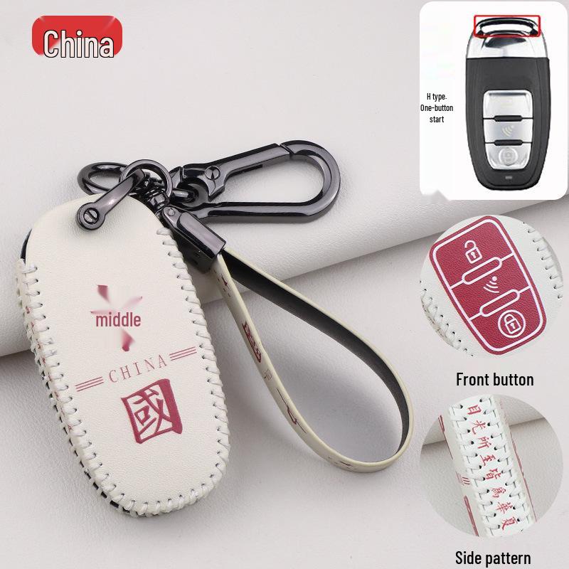 Cartoon Smart Key Cover with Buckle for Car Aftermarket Modifications - DS Master Hero