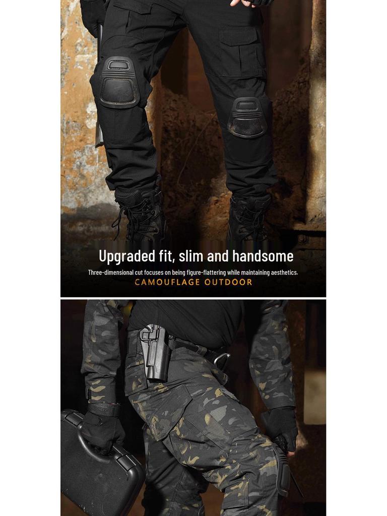 Tactical G2 Windproof Camouflage Frog Suit Pants for Outdoor Use