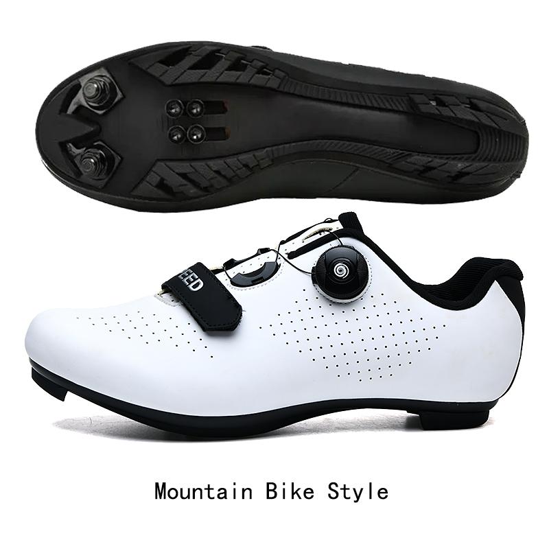 2026 New Road Lock Shoes Cycling Shoes Men And Women Mountain Lock Shoes Bicycle Shoes Outdoor Power Bike Shoes