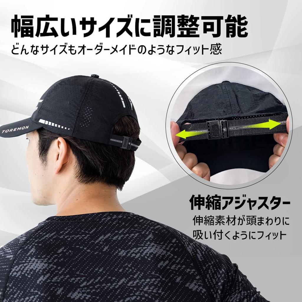 TOREMON Lauf-Mesh-Hut für Herren und UV-Sonnenschutz-Trail Outdoor Bergfischen Marine Typ Kappe, Atmungsaktiv, Schnelltrocknend, Ultraleicht, Damen,