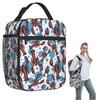 Hummer-Muster Cartoon Isolierte Lunchtasche für Damen Kinder Tragbar Lebensmittelbehälter Thermische Lunchbox Tragetasche