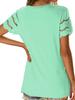 Women's Summer New Floral Lace Patchwork Short Sleeve T-Shirt Crew Neck Slim Fit Top