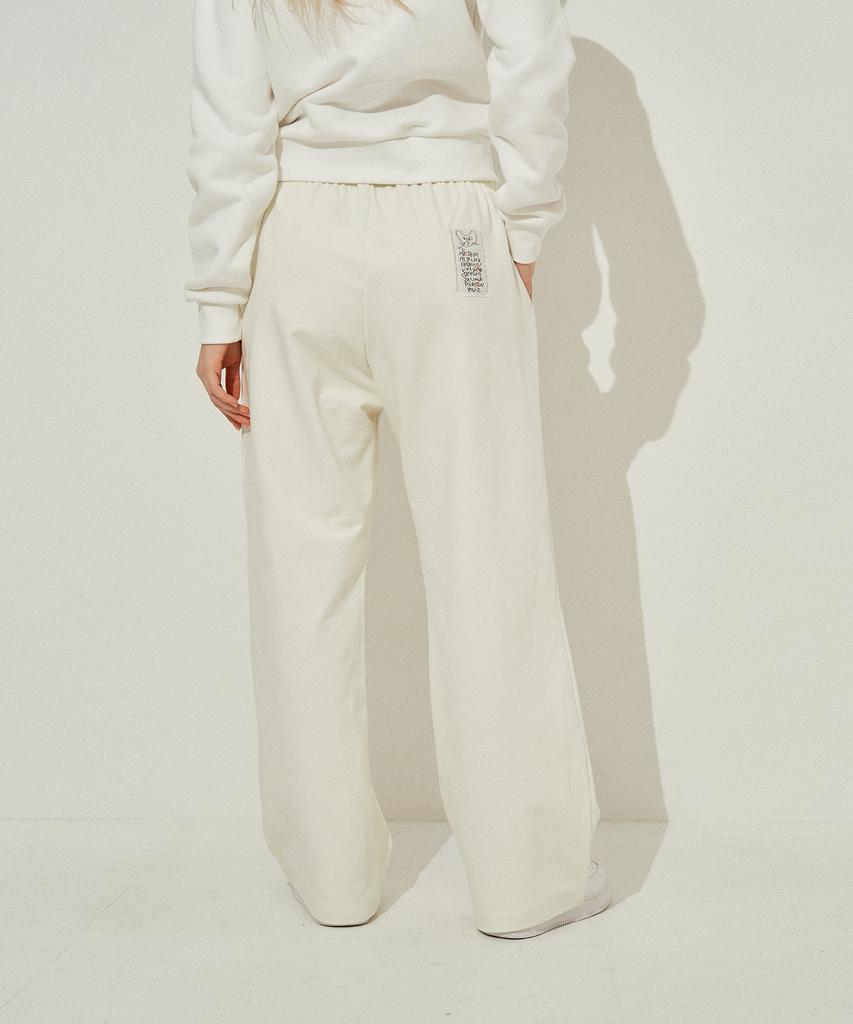 SARANAGI Se055-Swetpants (Cream)