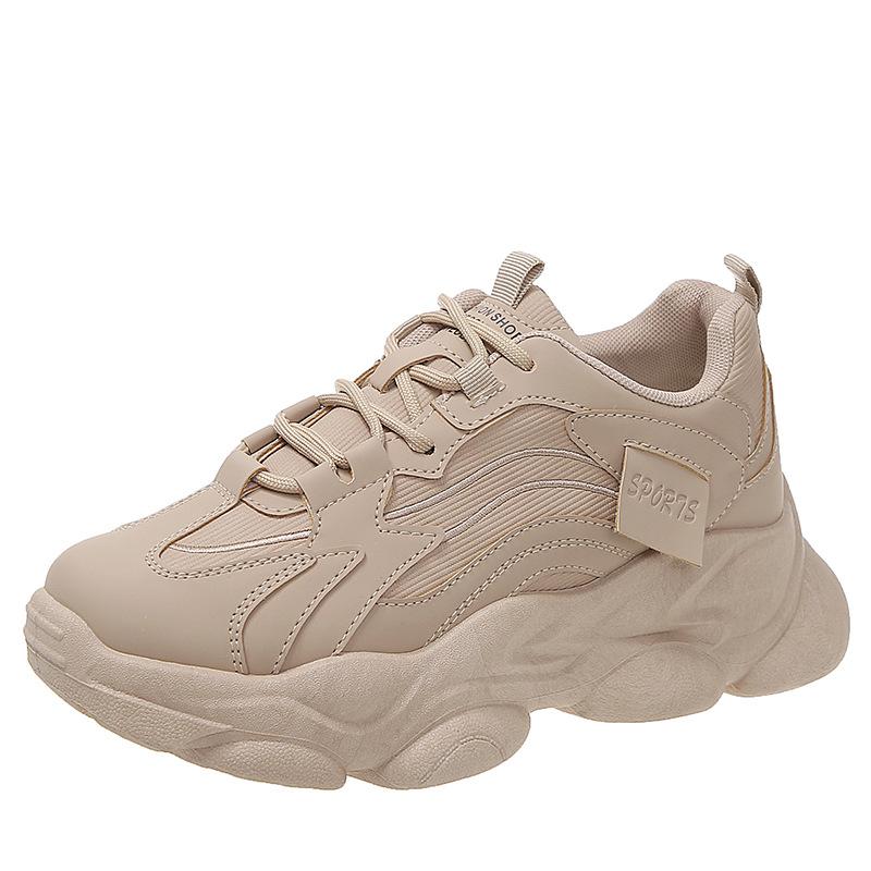 Korean Version of Daddy Shoes Women  Spring New Breathable Student Sports Shoes Women Ins Trendy Casual Shoes
