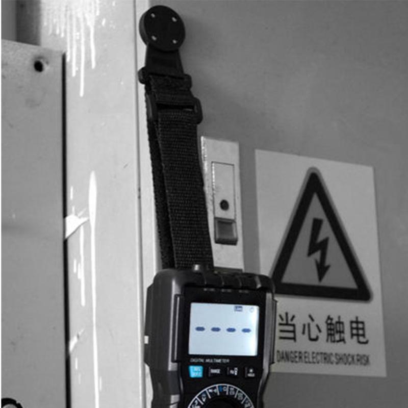 Durable Hanging Loop Kit Multimeter Strap Universal Black Portable Strong Magnet Practical Hanger