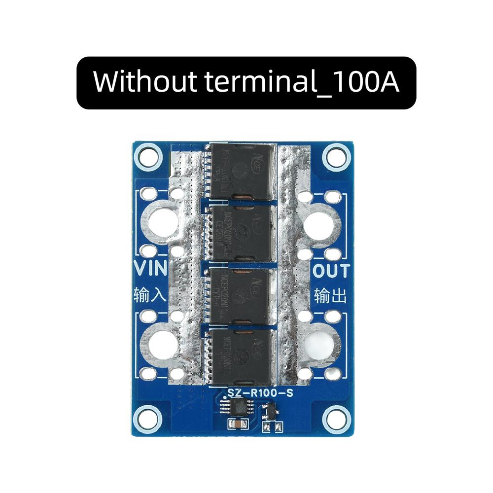 40A 65A 100A High Current Ideal Diode Module No Grounding Required Reverse Polarity Protection For Solar Battery System