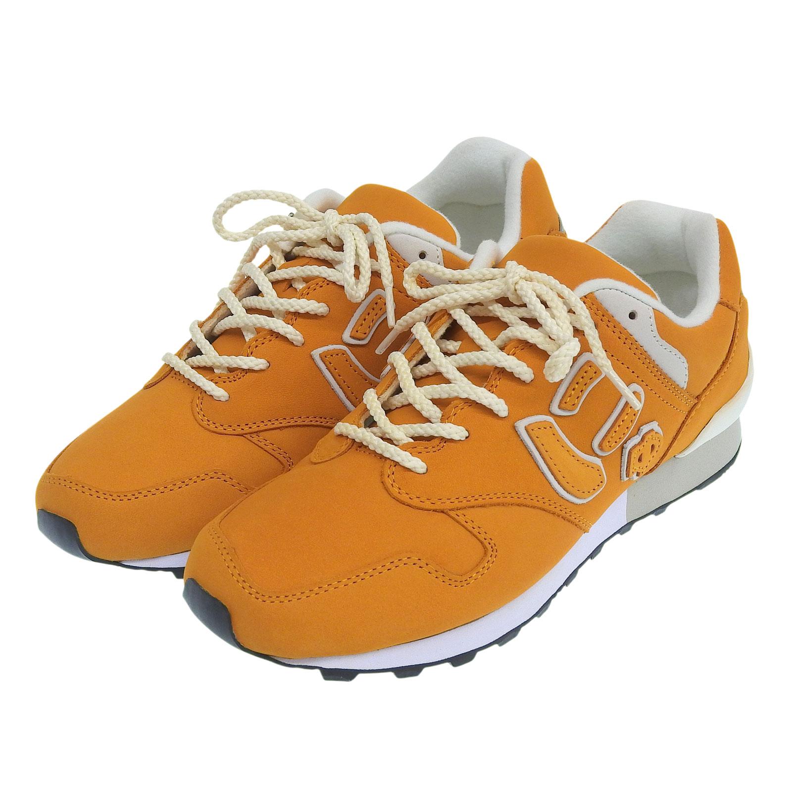 

Pristine via SANGACIO sneakers Orange leather mens 26 Used