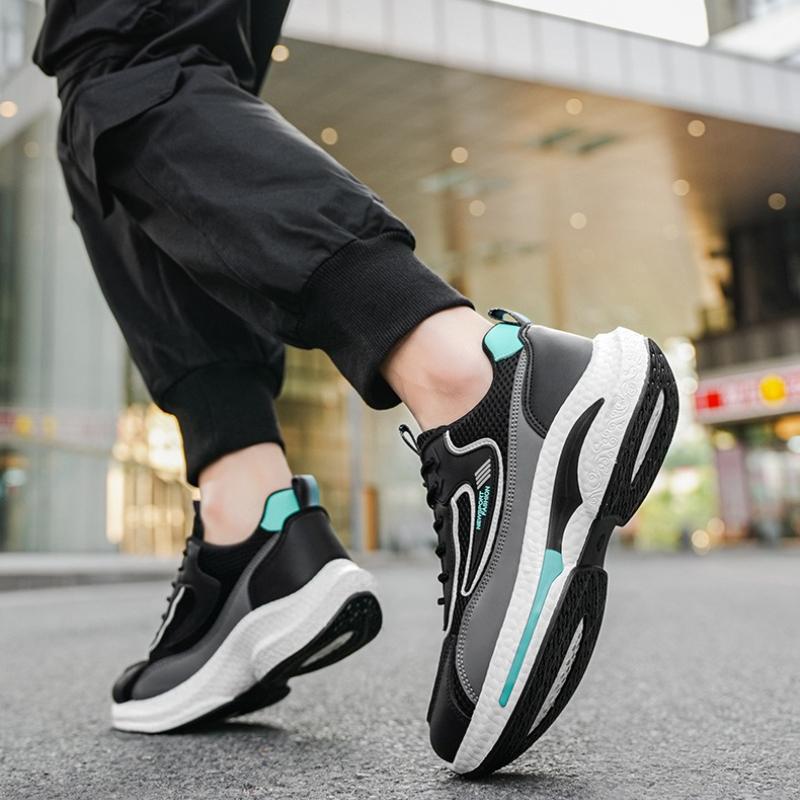 New Mesh Men's Casual Sneaker Summer Breathable Running Shoe Comfortable Soft Sole Wear-resistant Training Shoes Tenis Masculino