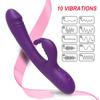 Výkonné vibrátory Rabbit Clitoral G Spot Dildo pro ženy 10rychlostní tichý vaginální masážní přístroj Sexuální hračky pro dospělé pro páry
