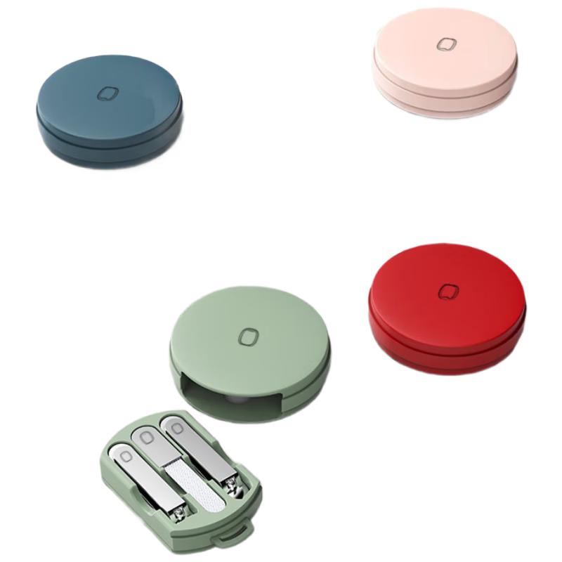 SEESOO Macaron 3-Piece Nail Clipper Set