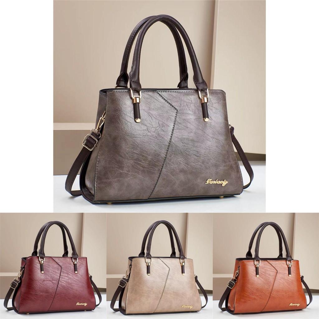 Trendy Chic Colorful Patchwork Bucket Bag For Moms With Spacious Design