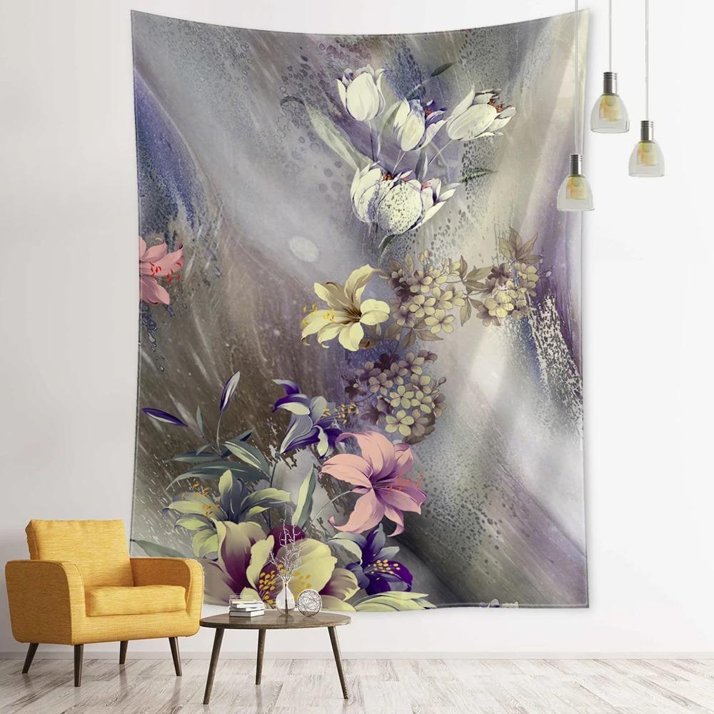 Oil Painting Forest Decoration Tapestry Bedroom Living Room Tapestry Home Wall Decoration Tapestry