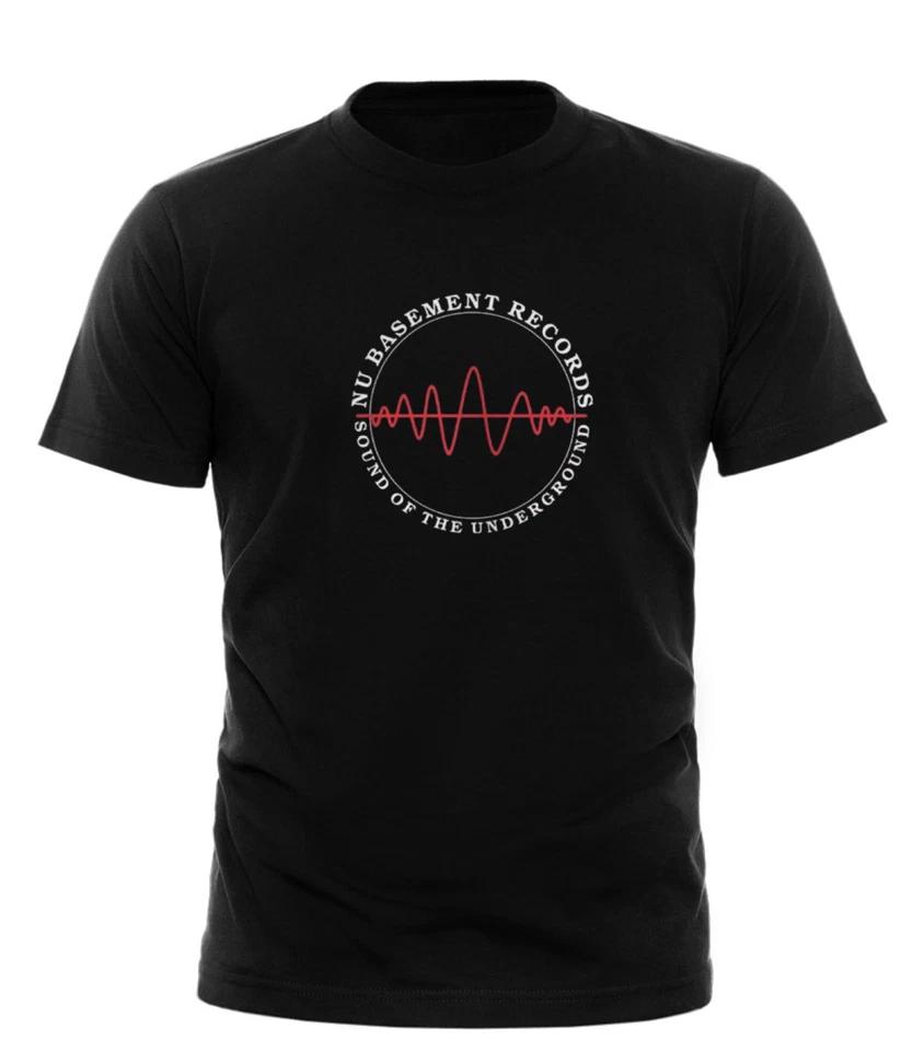 Nu Basement Records Label T Shirt Hardcore Acid Techno Rave Jungle Drum N Bass