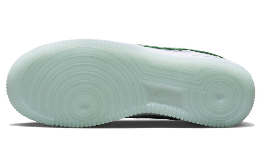 Nike Air Force 1 Low '07 Satin White Pine Green Women's DX6541-101