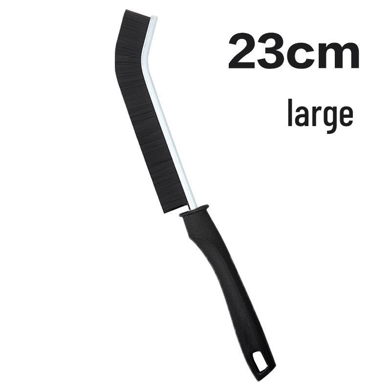 Multifunctional Crevice & Groove Cleaning Brush with Alloy Bristles