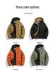 Men's Winter Windproof Cotton Ski Jacket - Graphene Lined, Warm Outdoor Sports Coat for Couples.