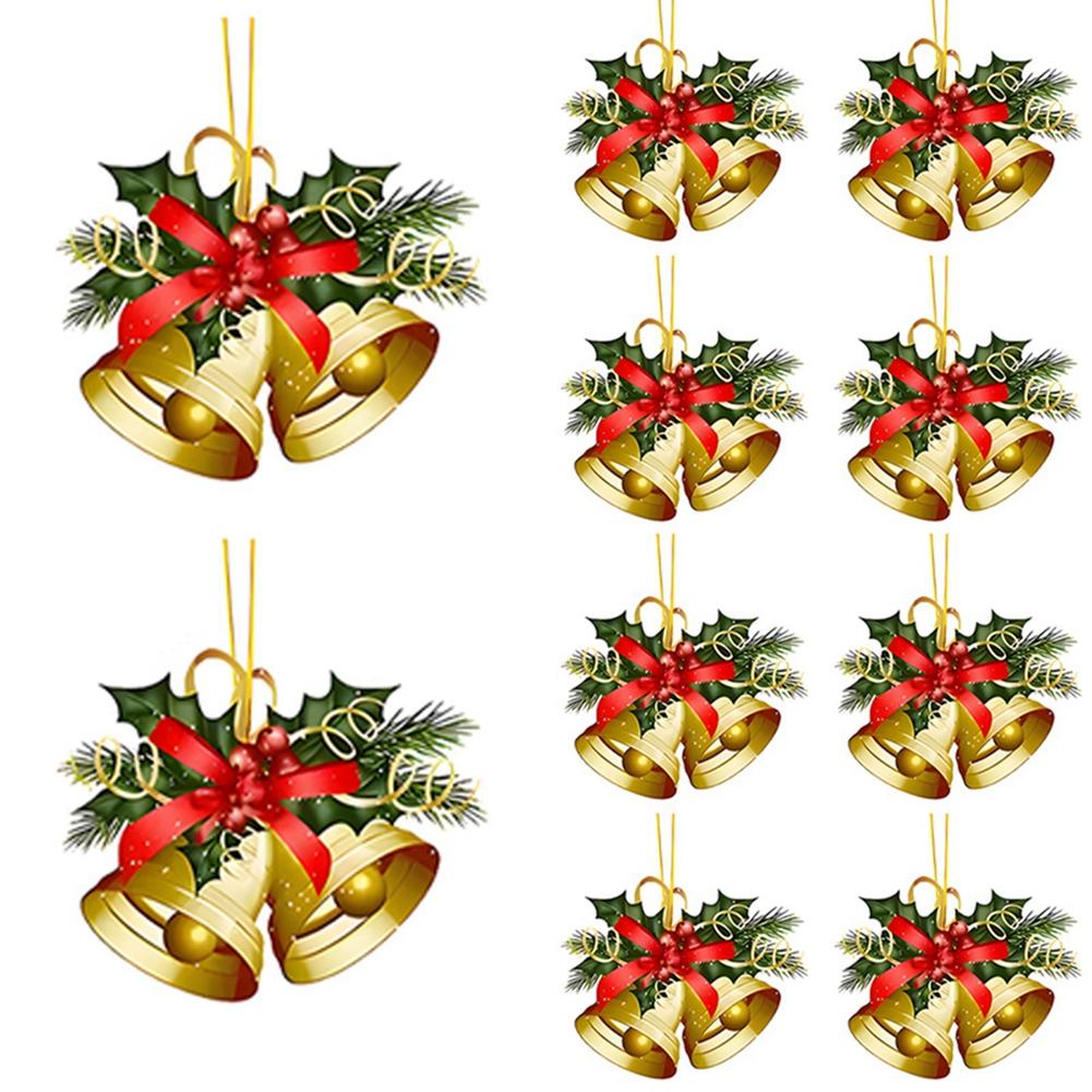 Christmas Tree Hanging Pendants Xmas Ornament Letter/Bell/House/Gingerbread Man/Horse/Snowman