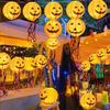 Halloween Glowing Pumpkin Paper Lanterns - Party Courtyard Decorations