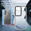 For Samsung Galaxy S22 Ultra 5G Case Slim Transparent PC+TPU Phone Cover