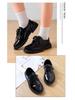 Boys' Black Leather Soft Sole Performance Shoes for School and Chorus