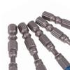 5Pcs Screwdriver Bit Strong Professional Magnetic Cross Electric Screwdriver Bit Blue 65mm