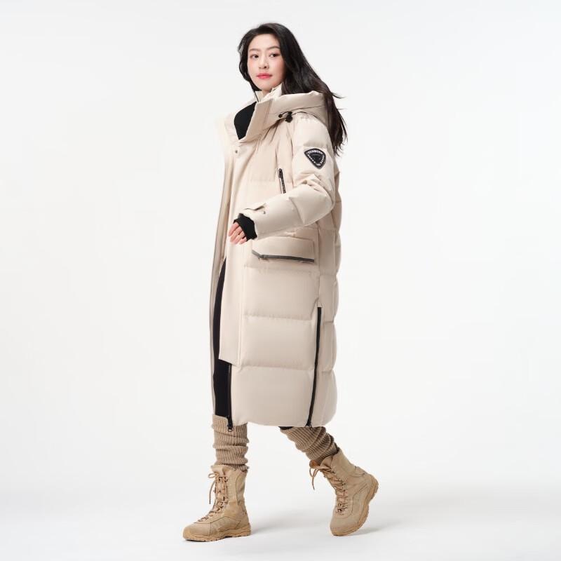Tanboer Unisex Long Goose Down Jacket TB245820