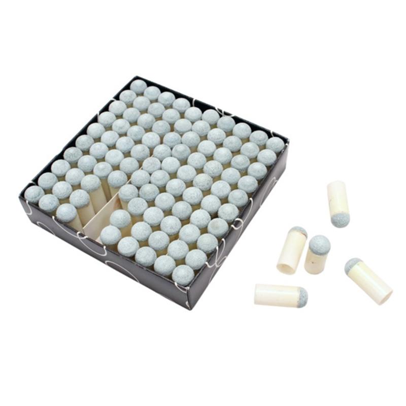 10pcs Slip On Pool Cue Tips Replacement Billiard Cue Tips Snooker Cue Ferrules Billiard Accessories Easy to Install