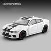 1/32 DODGE Charger SRT Hellcat Legierung Sportwagen Modell Diecast Spielzeug Muscle Vehicles Automodell Simulation Ton und Licht Kindergeschenk