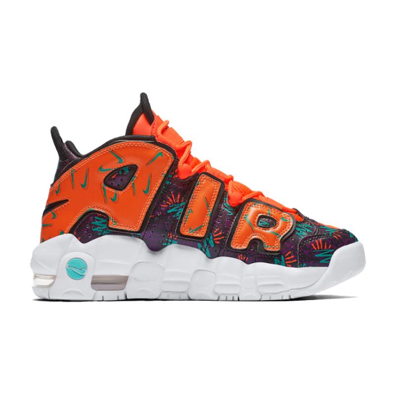 Nike Air More Uptempo What The 90s GS Sneakers AT3408-800