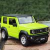 1:24 Suzuki Jimny OffRoad SUV Alloy Diecast Model Vehicle Present Sound & Light Collection Display Hobby Decoration Gift For Boy