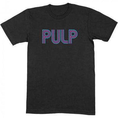Pulp Unisex Erwachsenen Intro Logo Baumwoll-T-Shirt