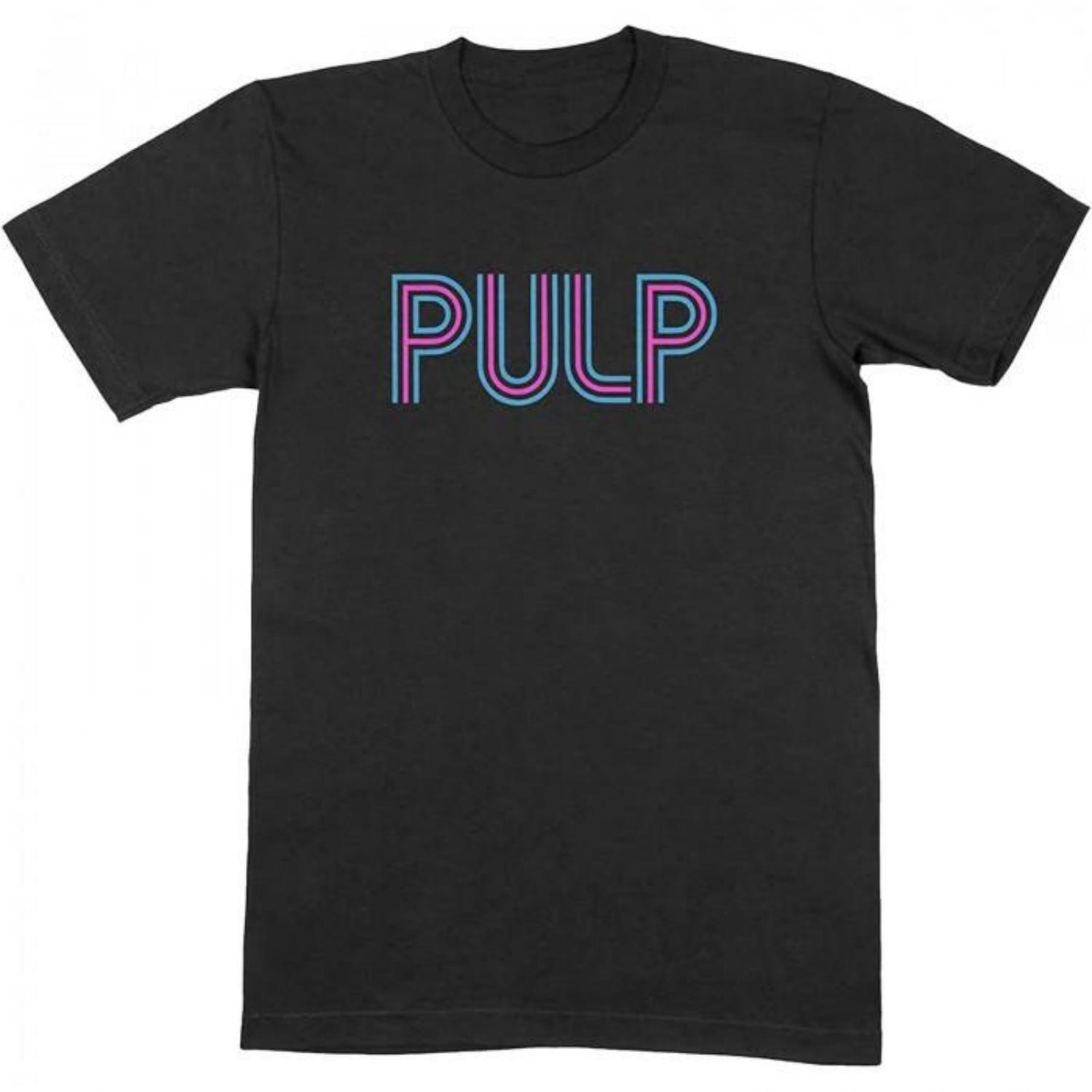 Pulp Unisex Adult Intro Logo Cotton T-Shirt S разноцветный