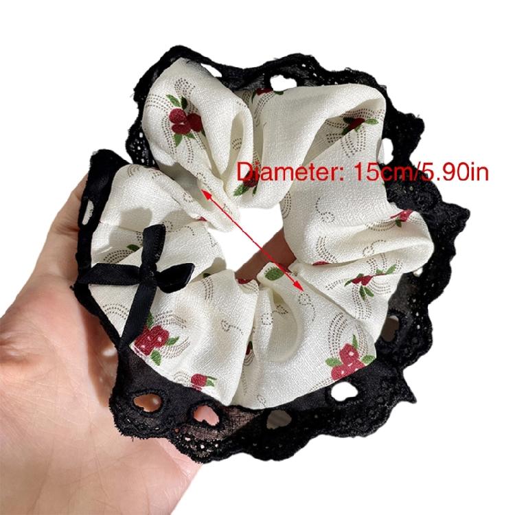 Bows Hair Tie Multi Layer Hair Catch Lacework Hair Tie Scrunchies Hair Rope