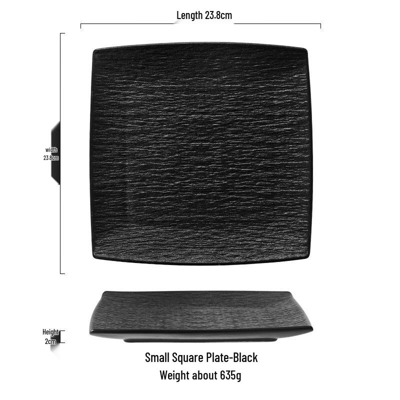 

Zhi Shi Ceramic Square Plate