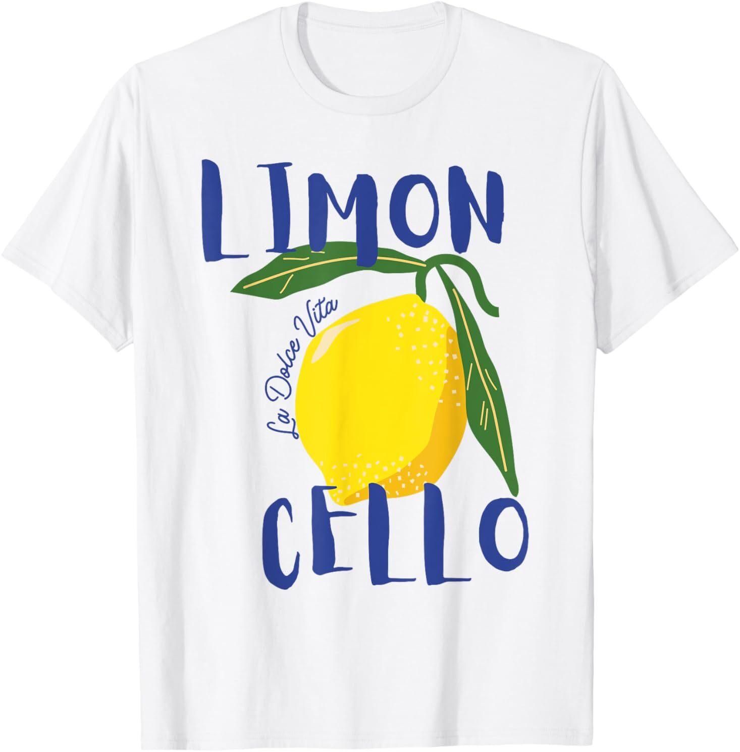 Limoncello la dolce vita Italian lemon T-Shirt XL