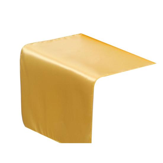 Satin Table Runner 69" X 12" Solid Color Table Runner Wrinkle Resistant Silky Smooth Table Runner for Dining Table Wedding Bridal Shower Modern Events