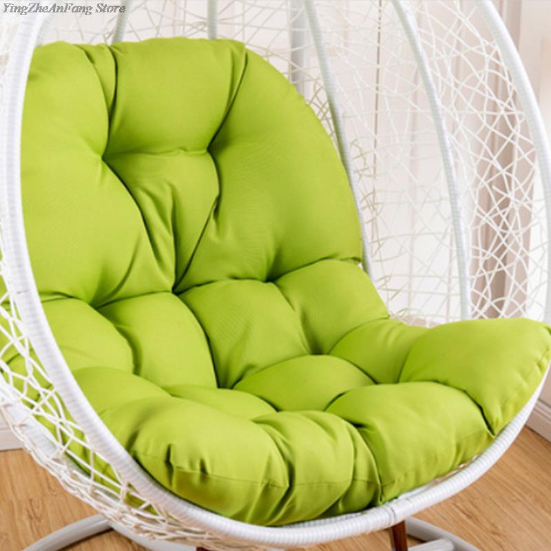 Egg Chair Cushion Hanging Basket Chair Cushion Thick Swing Chair Cushion Rattan Chair Soft Egg Chair Pad For Garden Home Decor