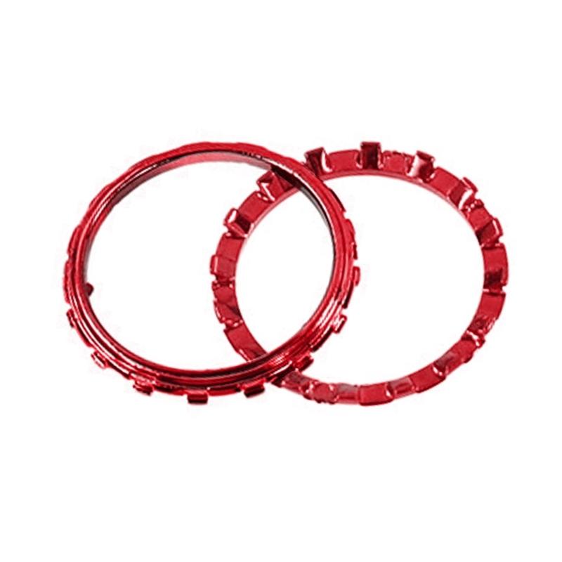 

Thumbstick Accent Rings Replacement Metal Handle Analoy Joysticks Accent Rings for Game Controller Game Accessories