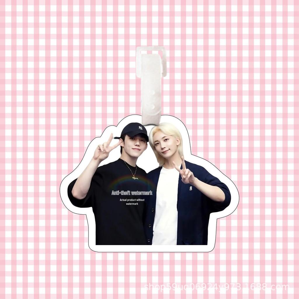 Yoon Jeonghan Seventeen Luggage Tag Keychain Ornament