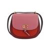 Remi 17 Leather Saddle Bag Crossbody Shoulder Bag Women Bags Red Cherry-Blossom-Pink 1330-IMROL