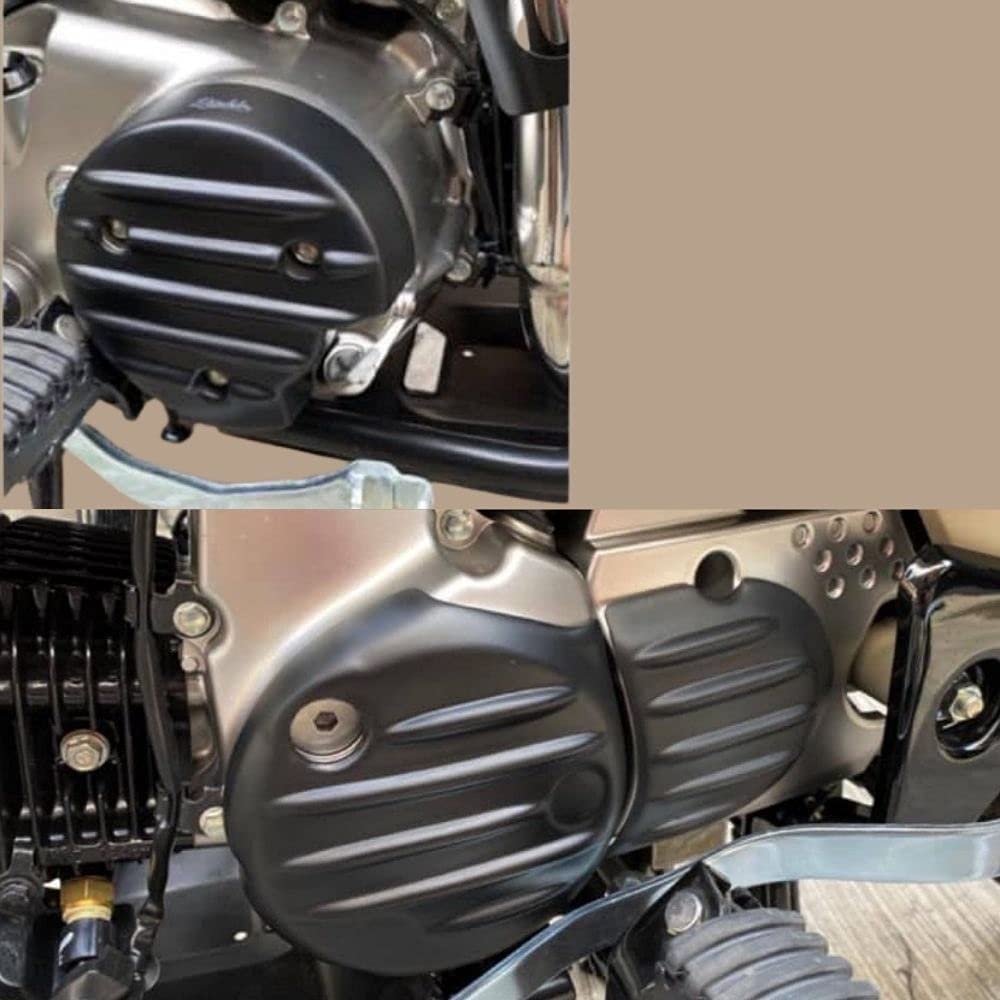 Diabolus Honda Hunter Cab CT125 Engine Cover CT22 Diablo Custom Works Black Engine Cover for Honda CT125 Abs Plastic JA55