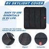 RV Fan Sunroof -Mosquito Net Sunscreen Heat Insulation Sunshade Roof Magnetic Suction Screen Sun Shade Ventilation